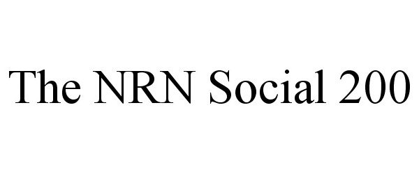  THE NRN SOCIAL 200
