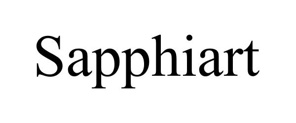 Trademark Logo SAPPHIART