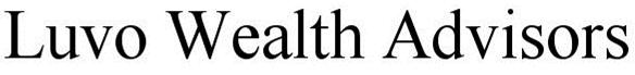Trademark Logo LUVO WEALTH ADVISORS