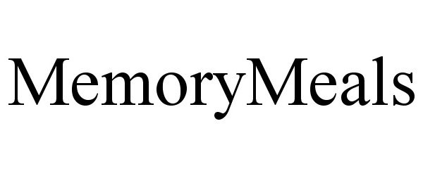 MEMORYMEALS