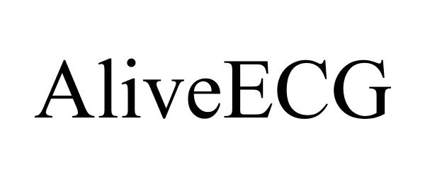 Trademark Logo ALIVEECG