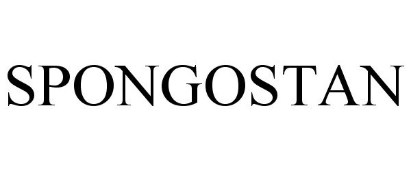 Trademark Logo SPONGOSTAN
