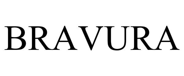 Trademark Logo BRAVURA