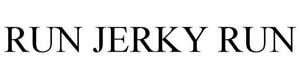 Trademark Logo RUN JERKY RUN