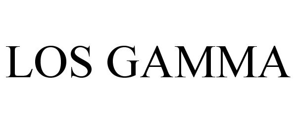 Trademark Logo LOS GAMMA
