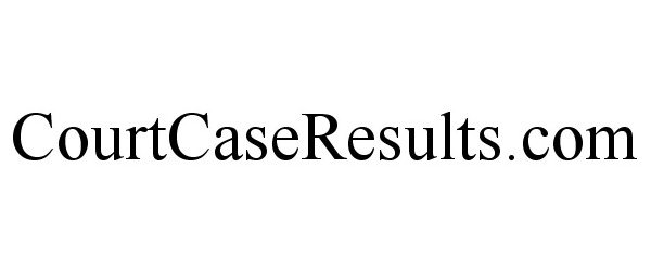 Trademark Logo COURTCASERESULTS.COM