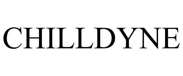 Trademark Logo CHILLDYNE