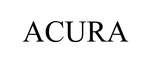 Trademark Logo ACURA