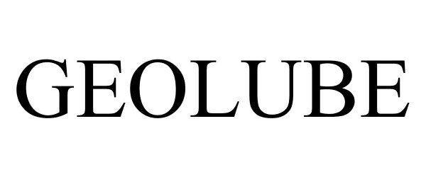Trademark Logo GEOLUBE