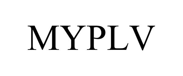 Trademark Logo MYPLV
