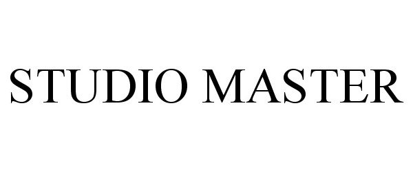 Trademark Logo STUDIO MASTER