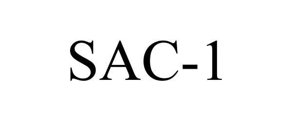 Trademark Logo SAC-1