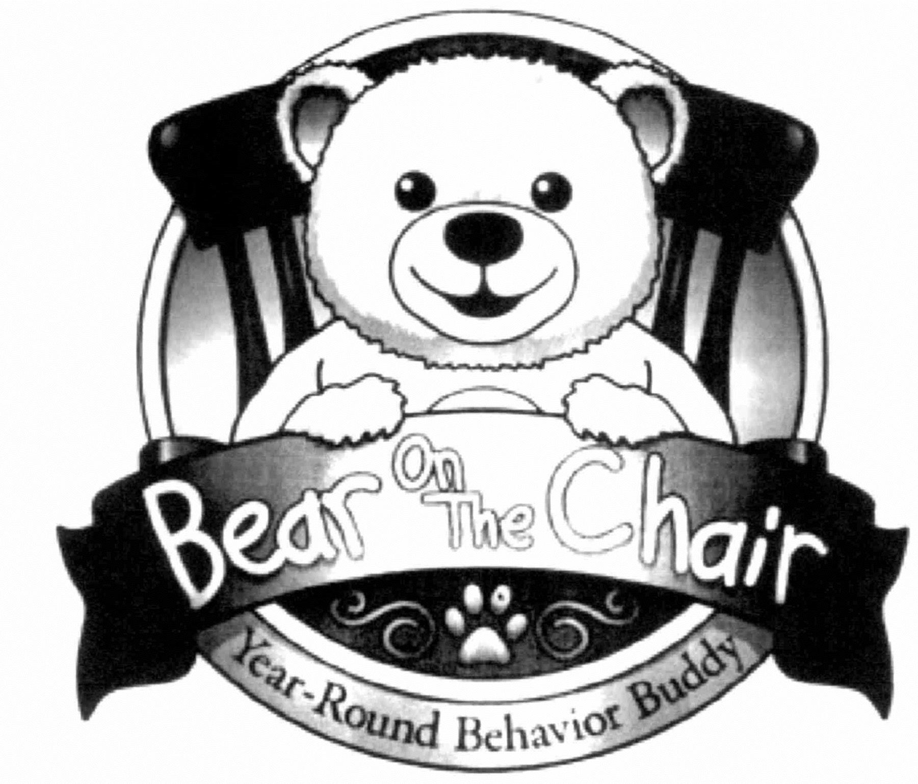  BEAR ON THE CHAIR YEAR-ROUND BEHAVIOR BUDDY