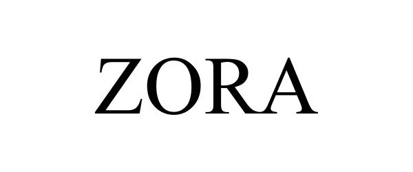 Trademark Logo ZORA