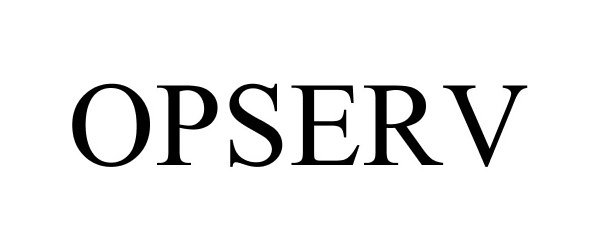 Trademark Logo OPSERV