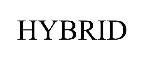 Trademark Logo HYBRID