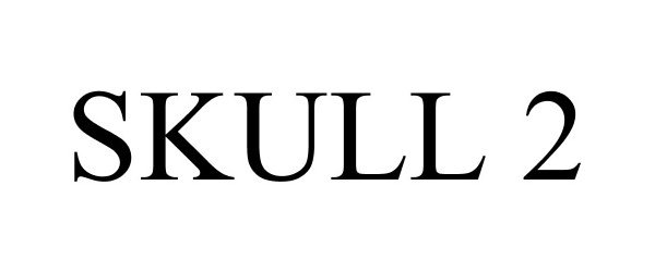 Trademark Logo SKULL 2
