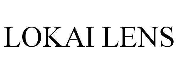 Trademark Logo LOKAI LENS