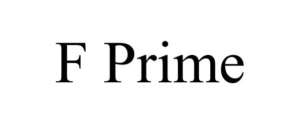 Trademark Logo F PRIME