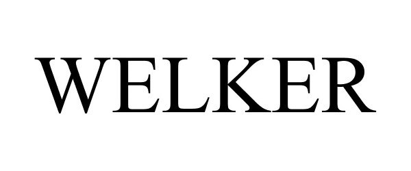 Trademark Logo WELKER