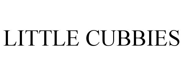 Trademark Logo LITTLE CUBBIES