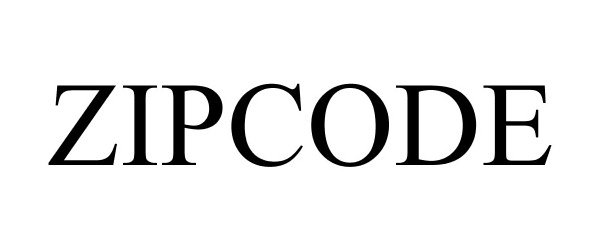 Trademark Logo ZIPCODE