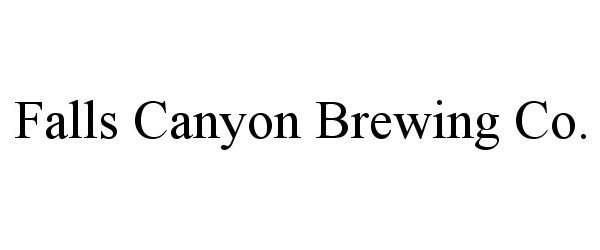  FALLS CANYON BREWING CO.