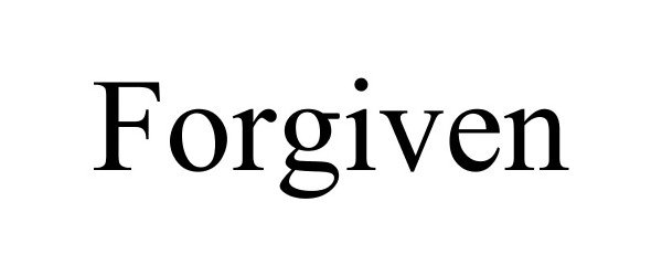 Trademark Logo FORGIVEN