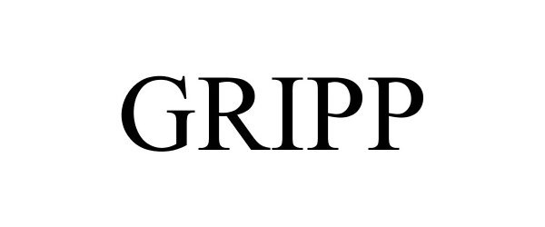 Trademark Logo GRIPP