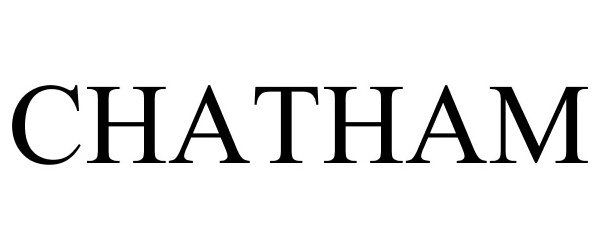 Trademark Logo CHATHAM