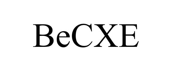 Trademark Logo BECXE