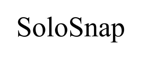 Trademark Logo SOLOSNAP