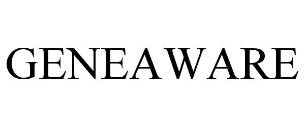 Trademark Logo GENEAWARE