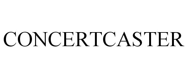 Trademark Logo CONCERTCASTER