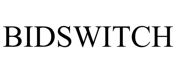 Trademark Logo BIDSWITCH