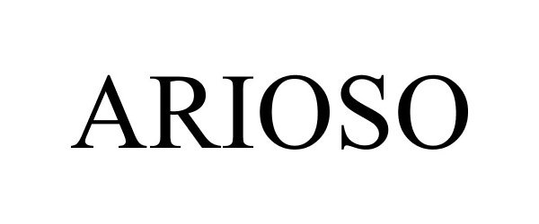 Trademark Logo ARIOSO