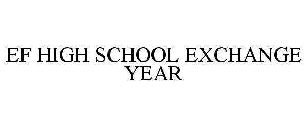  EF HIGH SCHOOL EXCHANGE YEAR