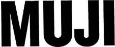 Trademark Logo MUJI