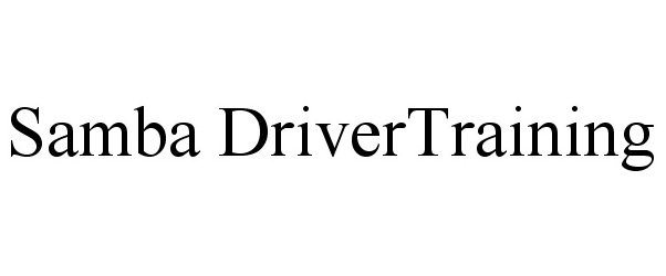  SAMBA DRIVERTRAINING