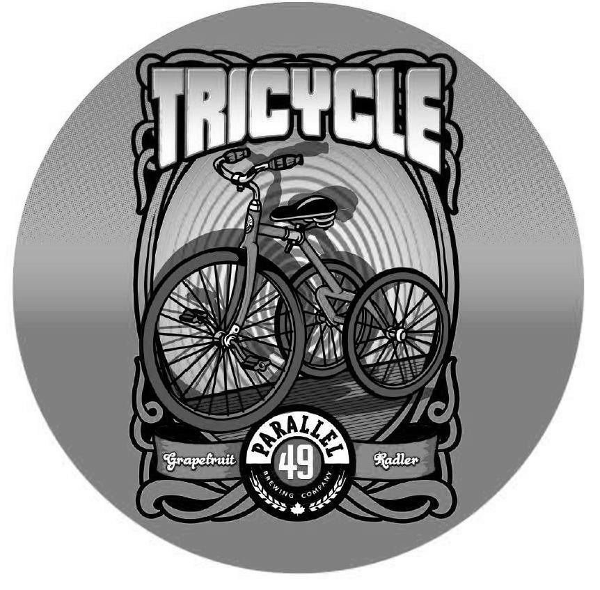 Trademark Logo TRICYCLE GRAPEFRUIT RADLER PARALLEL 49 BREWING COMPANY