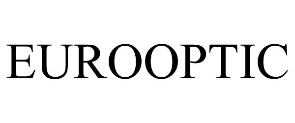 Trademark Logo EUROOPTIC