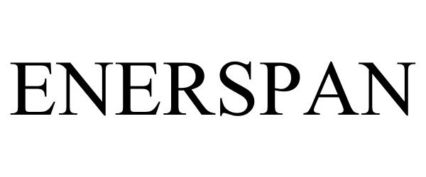 Trademark Logo ENERSPAN