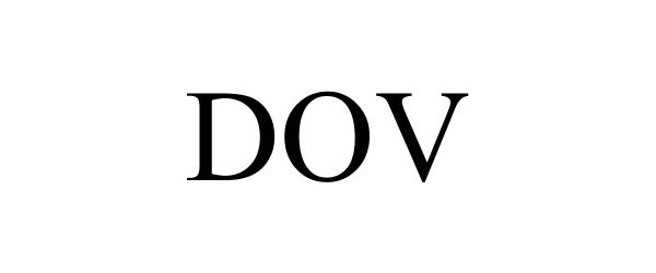 Trademark Logo DOV