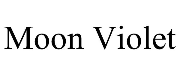 Trademark Logo MOON VIOLET
