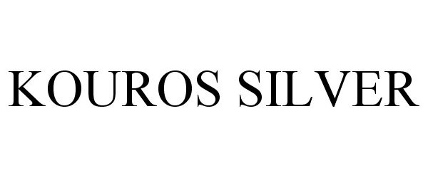 Trademark Logo KOUROS SILVER