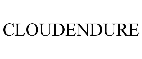 Trademark Logo CLOUDENDURE