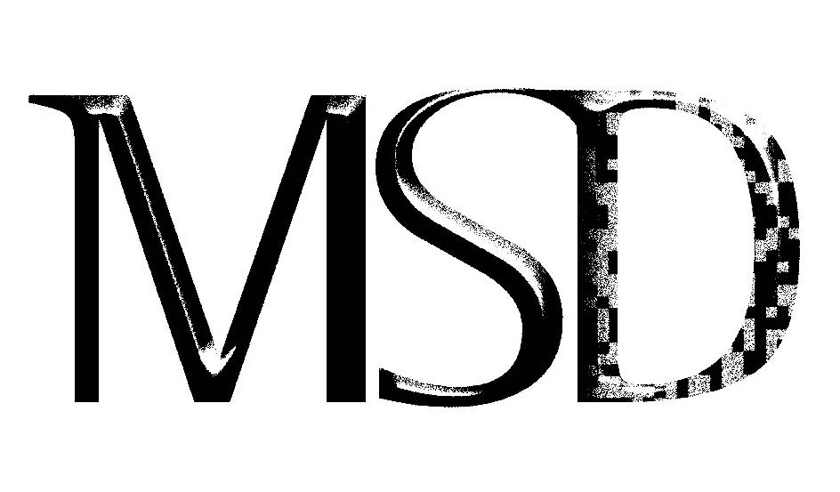 Trademark Logo MSD