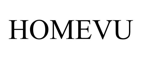 Trademark Logo HOMEVU