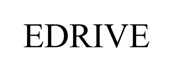 Trademark Logo EDRIVE