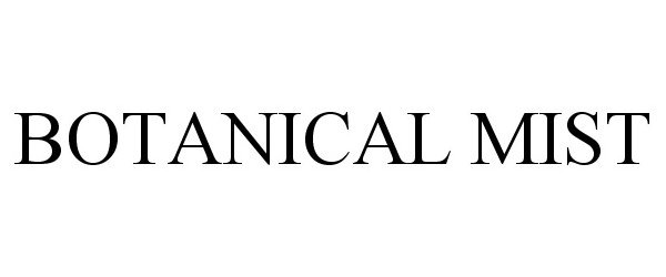 Trademark Logo BOTANICAL MIST